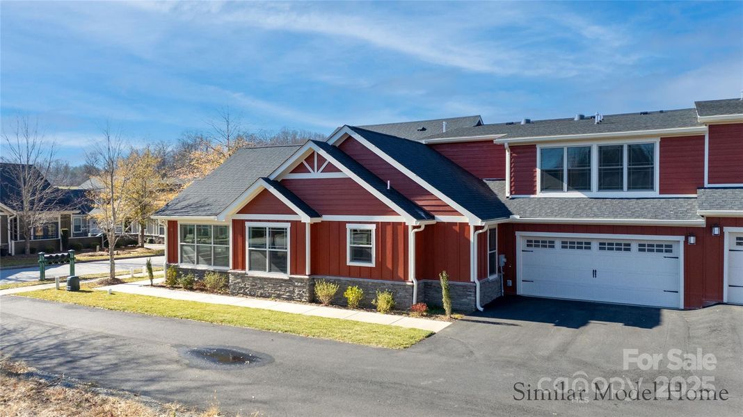 Garage View with Bonus Suite Windows above Garage View with Bonus Suite Windows above