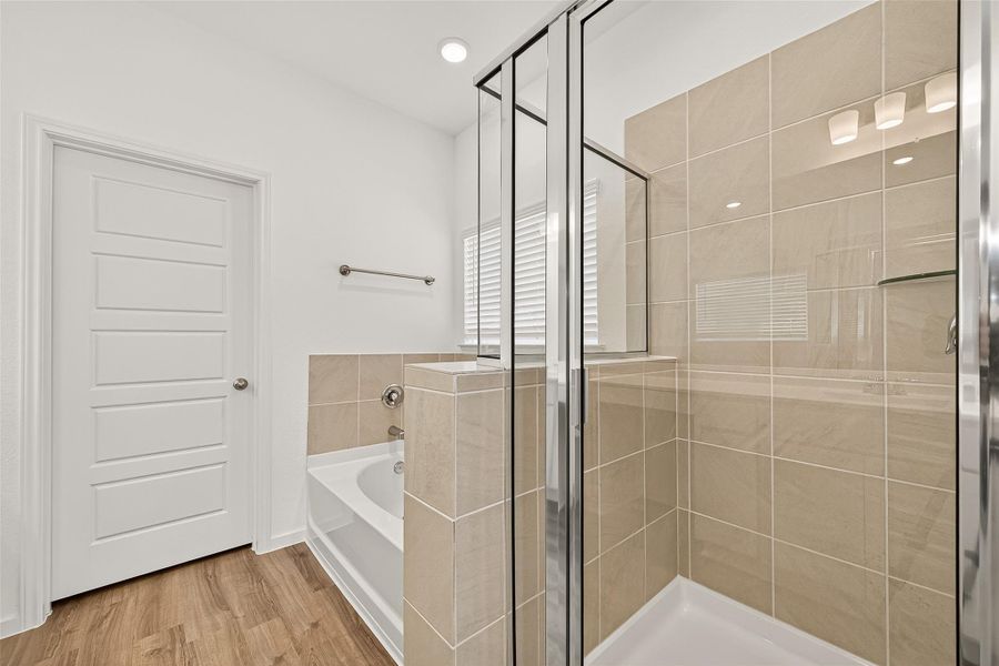 Furnished interior view inside a new home in Mill Creek Trails, Magnolia (Image 14).