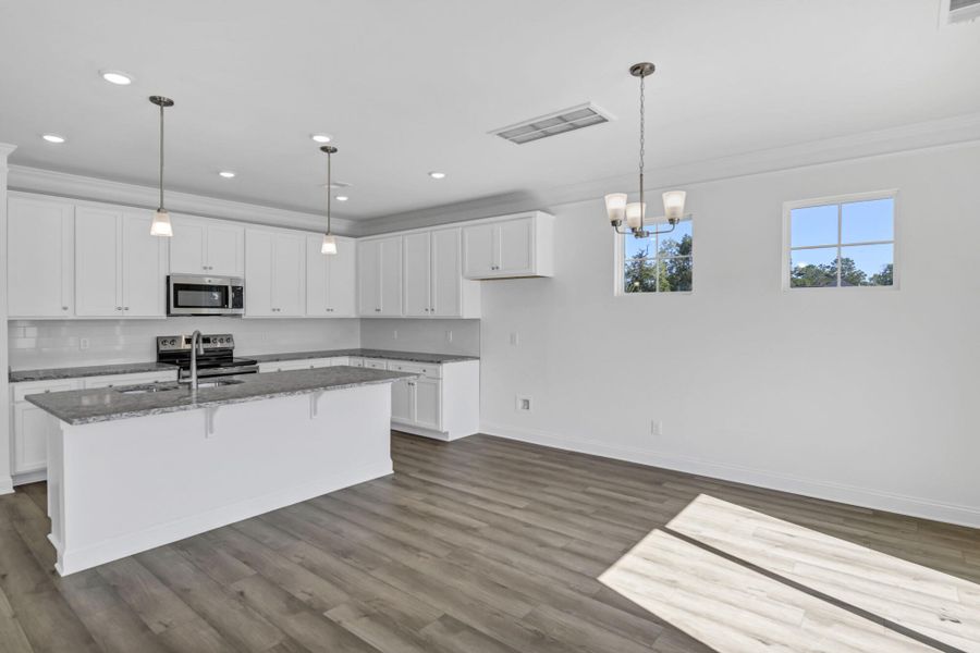 Furnished interior view inside a new home in Ashton Lakes, Lexington (Image 9).