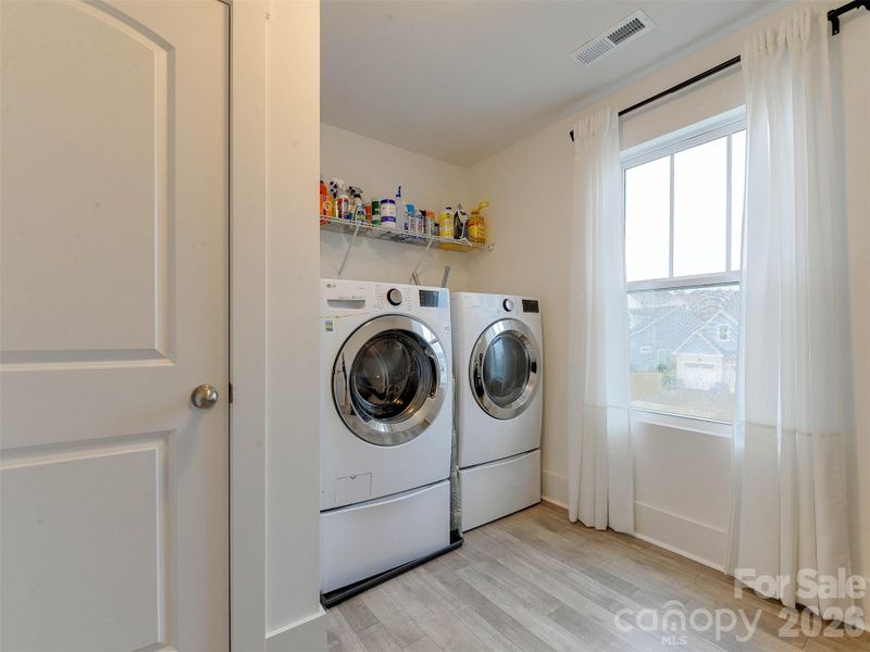 Furnished interior view inside a new home in , York (Image 33).