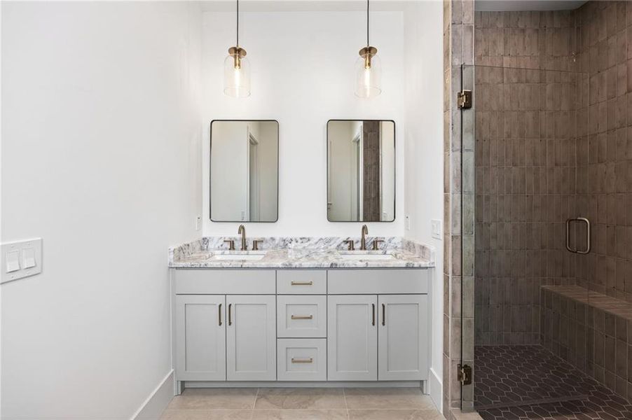 Furnished interior view inside a new home in , Brookhaven (Image 13). Furnished interior view inside a new home in , Brookhaven (Image 13).