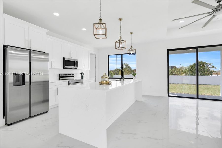 Furnished interior view inside a new home in , Lehigh Acres (Image 6). Furnished interior view inside a new home in , Lehigh Acres (Image 6).