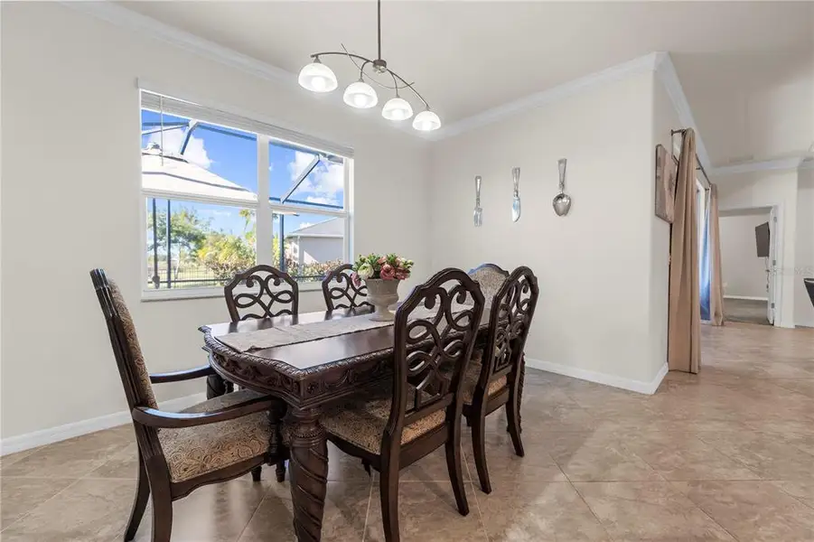 Furnished interior view inside a new home in , Punta Gorda (Image 12).