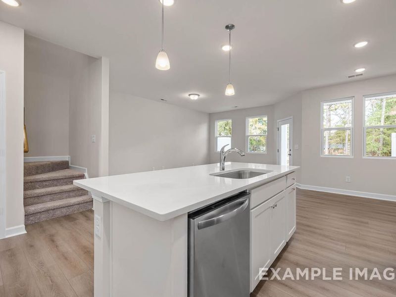 Furnished interior view inside a new home in Springvale, Fuquay Varina (Image 10). Furnished interior view inside a new home in Springvale, Fuquay Varina (Image 10).