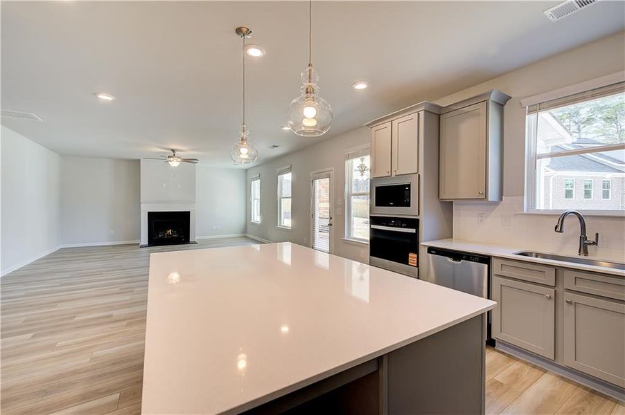 Furnished interior view inside a new home in Burchwood, Stockbridge (Image 8).