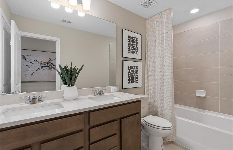 Furnished interior view inside a new home in The Cove at Nona Sound, Orlando (Image 24).