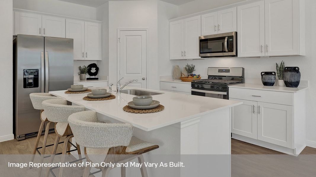 Furnished interior view inside a new home in Paramount, Kyle (Image 6).