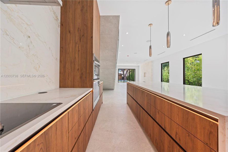 Furnished interior view inside a new home in , Miami (Image 13).