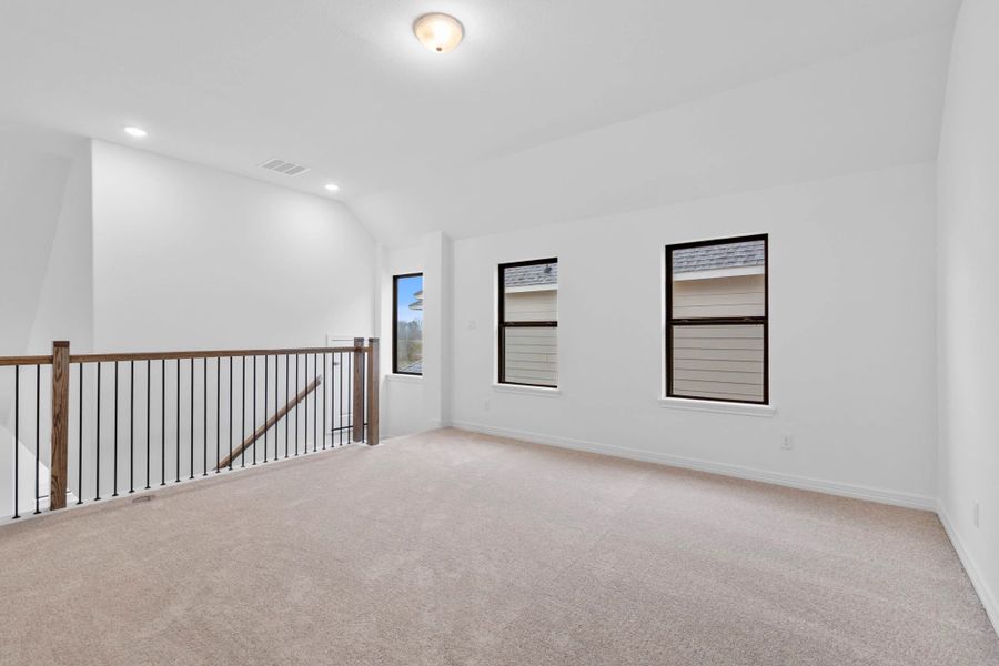 The loft provides an elevated living space perfect for relaxation, entertainment, or quiet moments. The loft provides an elevated living space perfect for relaxation, entertainment, or quiet moments.