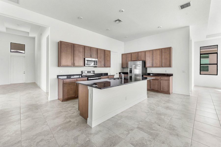 Furnished interior view inside a new home in , Port St. Lucie (Image 12).