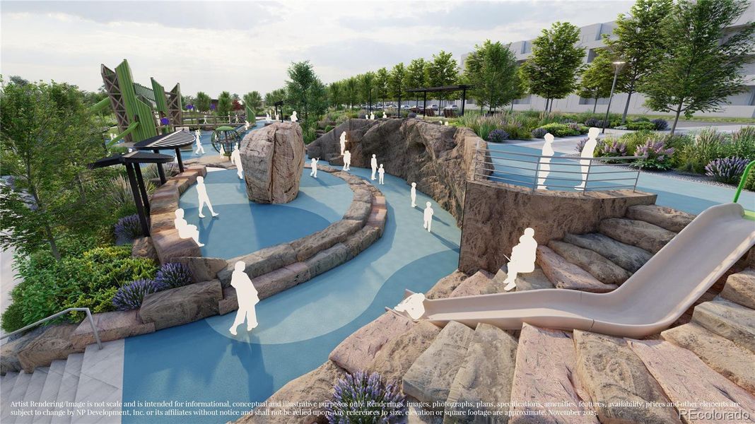 Future Rally Park just a block away from this home. Future Rally Park just a block away from this home.