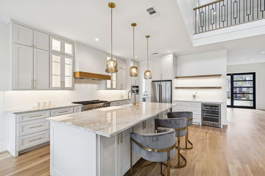 Furnished interior view inside a new home in , Dallas (Image 9).