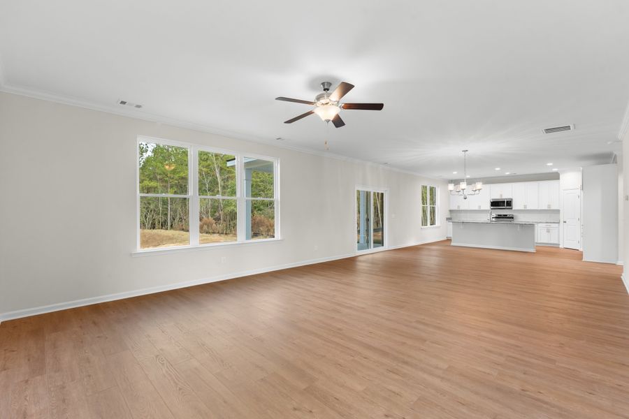 Spacious, unfurnished interior of a new home in Ramsey Landing, Rincon (Image 15).
