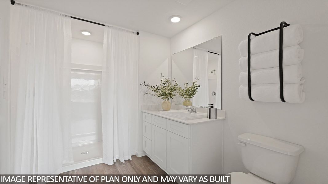 Furnished interior view inside a new home in Sunset Valley, Hockley (Image 30).