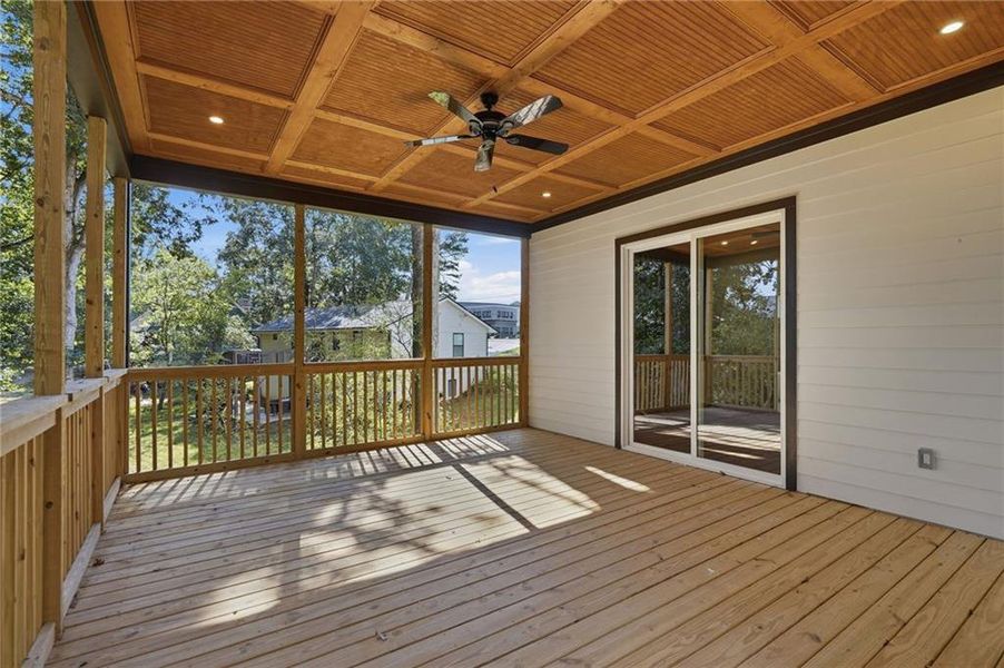 Exterior details and patio area of a home in , Buford (Image 28).