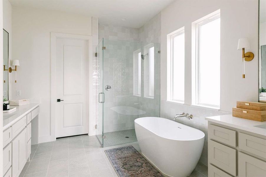 Furnished interior view inside a new home in , Aledo (Image 11). Furnished interior view inside a new home in , Aledo (Image 11).