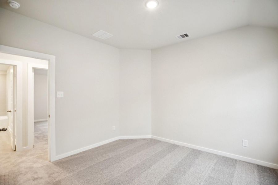Spacious, unfurnished interior of a new home in Bluebonnet Village, Bellville (Image 30). Spacious, unfurnished interior of a new home in Bluebonnet Village, Bellville (Image 30).