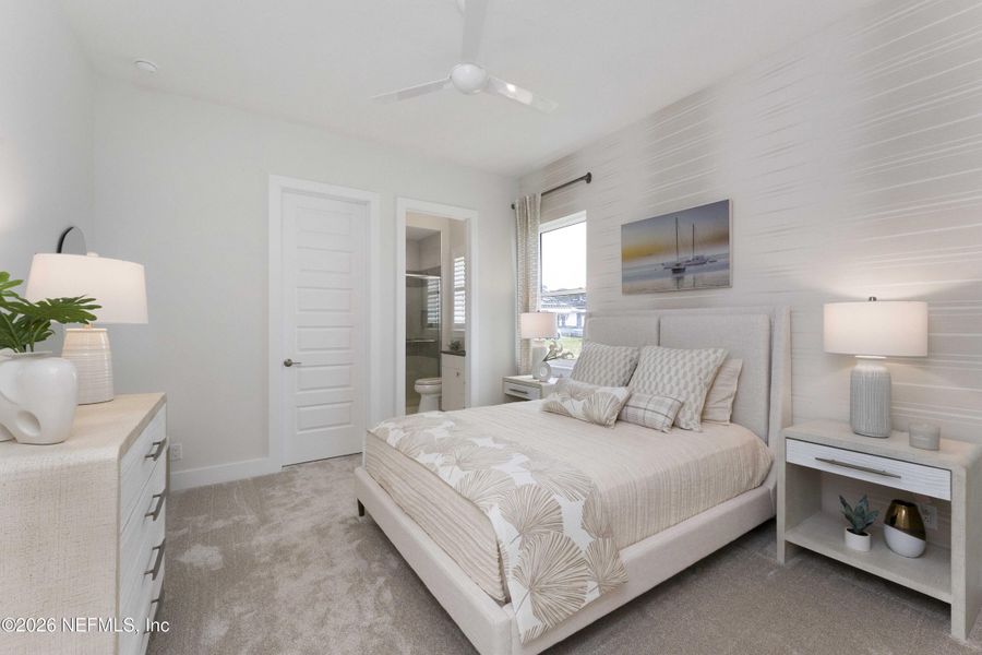 Furnished interior view inside a new home in , Ponte Vedra Beach (Image 17).