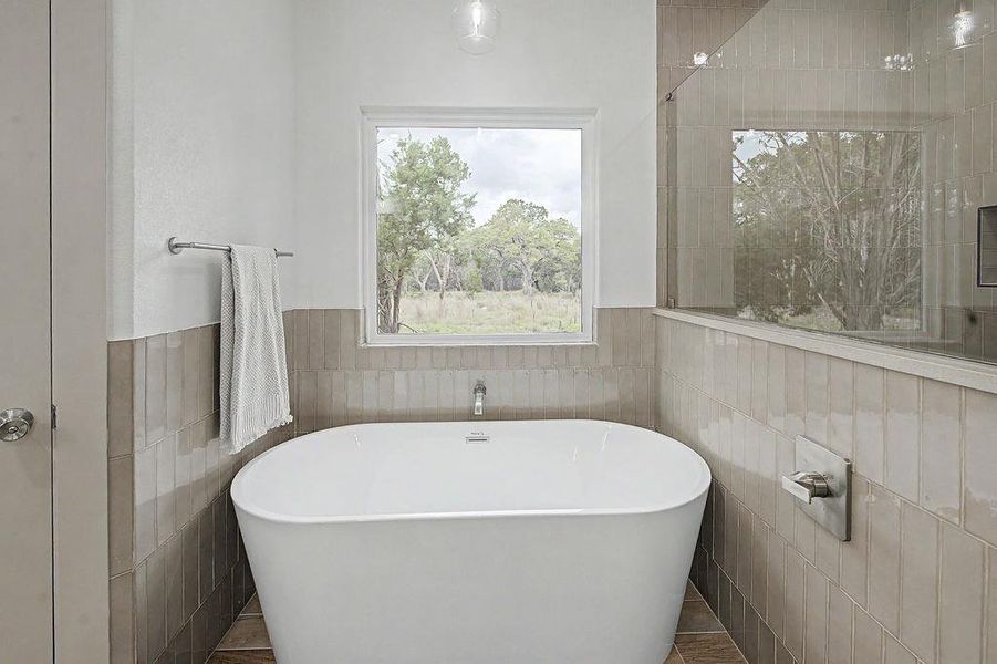 Furnished interior view inside a new home in , Wimberley (Image 7).