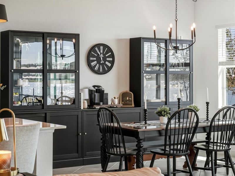 Furnished interior view inside a new home in , Englewood (Image 28).