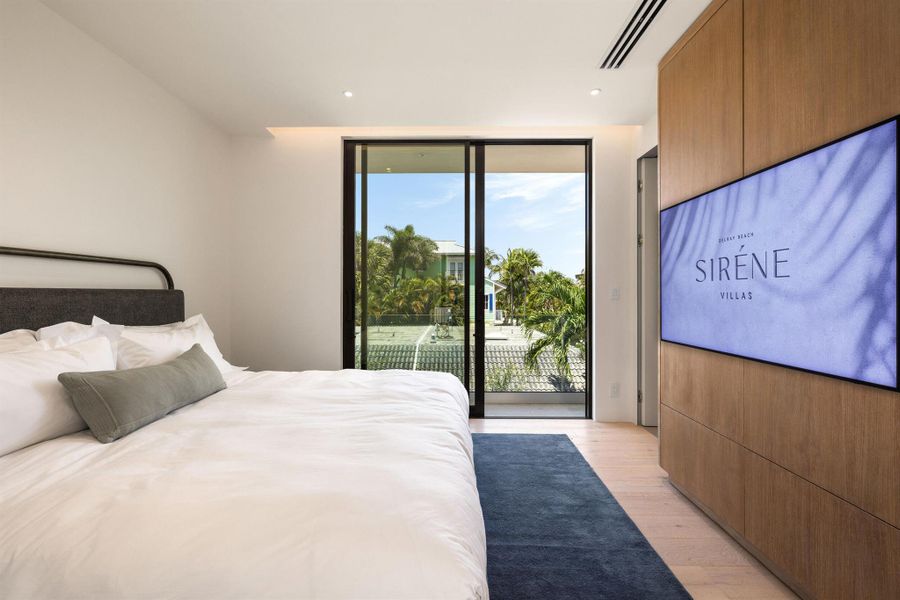 Furnished interior view inside a new home in , Delray Beach (Image 49).