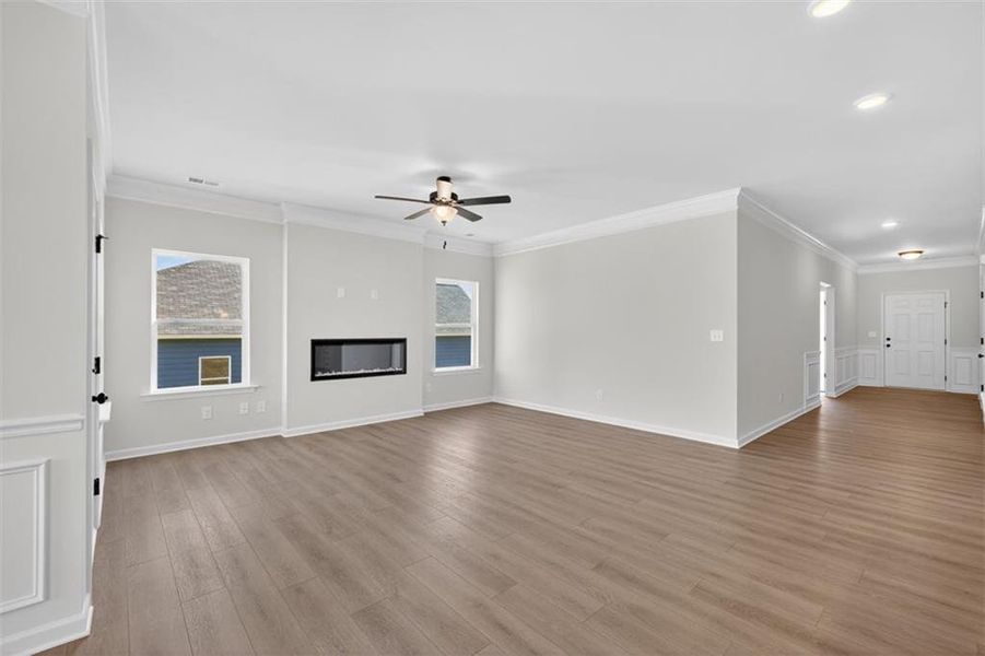 Spacious, unfurnished interior of a new home in Allen Manor, Hoschton (Image 21).