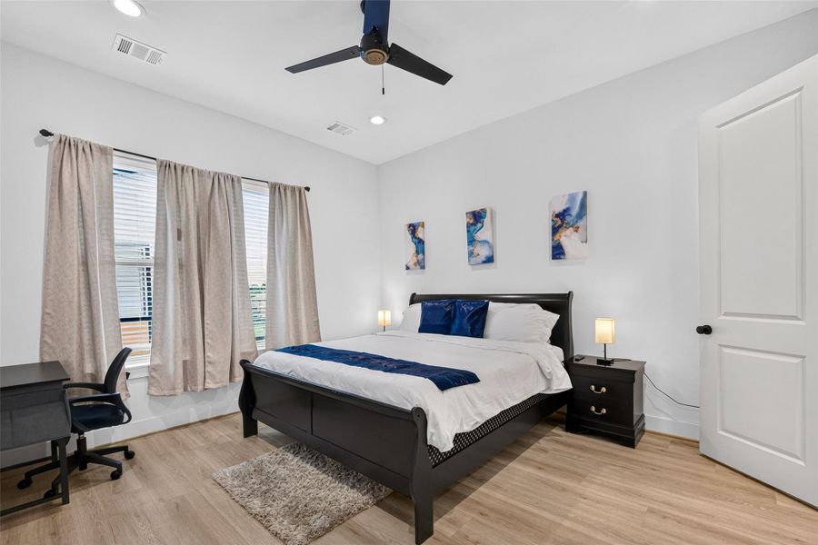 Furnished interior view inside a new home in , Houston (Image 40).