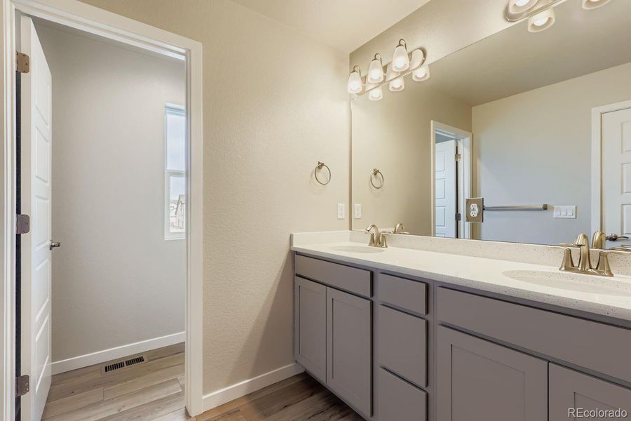 Furnished interior view inside a new home in , Commerce City (Image 5).