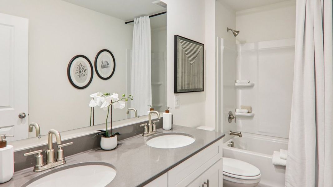 Furnished interior view inside a new home in Fieldcrest Acres, Blountville (Image 24).