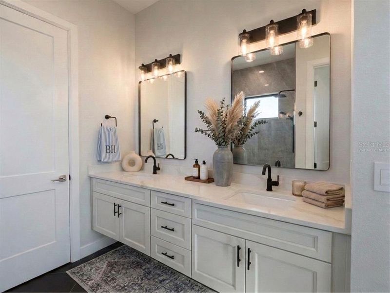 Furnished interior view inside a new home in , Auburndale (Image 13).