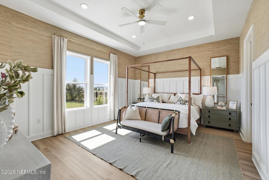 Furnished interior view inside a new home in , St. Augustine (Image 11).