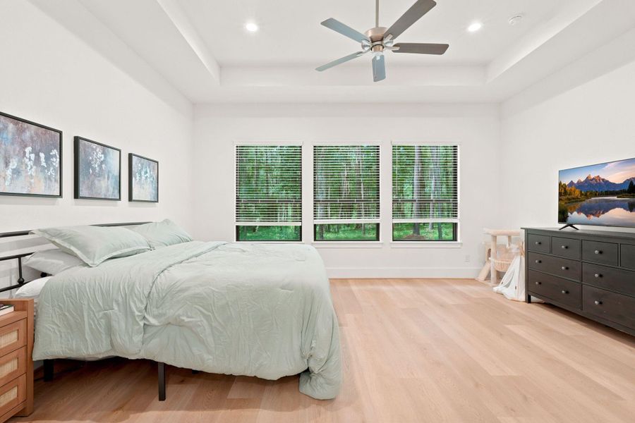 Furnished interior view inside a new home in , New Waverly (Image 17).