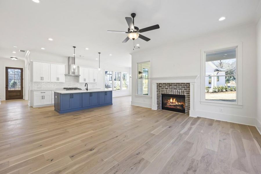 Furnished interior view inside a new home in , Madison (Image 11).