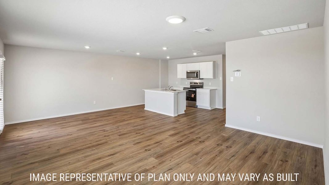Spacious, unfurnished interior of a new home in Eastern Wells, Jarrell (Image 12).