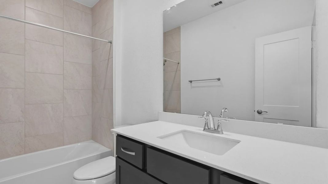 Furnished interior view inside a new home in Emory Glen, Magnolia (Image 12).