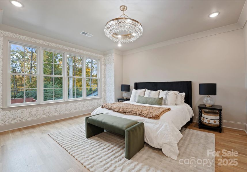 Furnished interior view inside a new home in , Charlotte (Image 14).