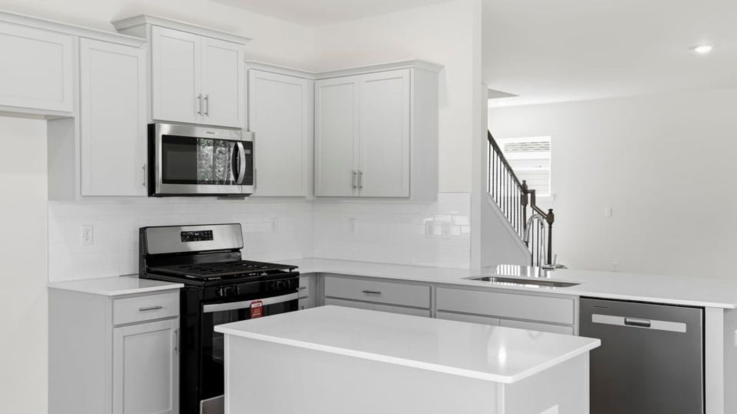Furnished interior view inside a new home in Hunters Ridge, Woodruff (Image 10).