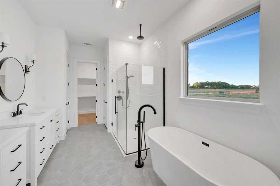 Furnished interior view inside a new home in Sterling Greene, Arlington (Image 11).