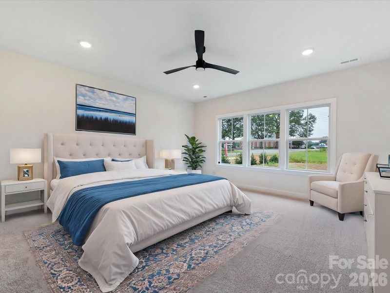 Furnished interior view inside a new home in , Waxhaw (Image 13).