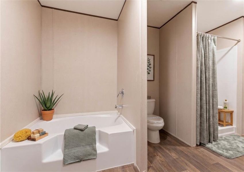 Furnished interior view inside a new home in , Dahlonega (Image 15).