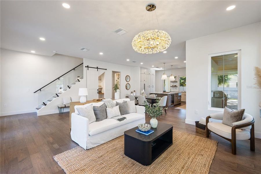 Furnished interior view inside a new home in , Winter Park (Image 8).