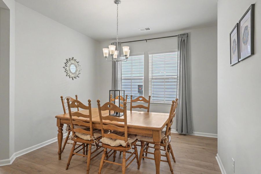 Furnished interior view inside a new home in Limehouse Farms, Summerville (Image 38).