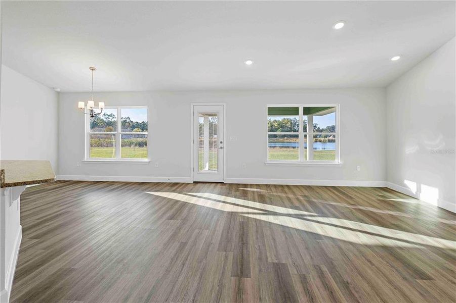 Spacious, unfurnished interior of a new home in The Preserve at Laurel Lake, Lake City (Image 66).