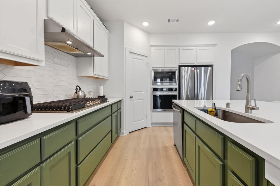 Furnished interior view inside a new home in , Arcola (Image 17).