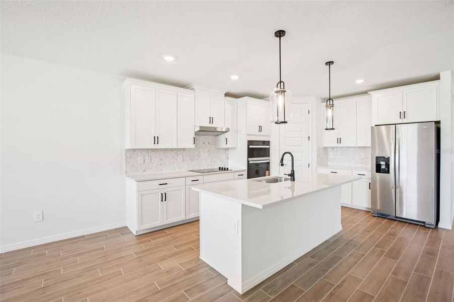Furnished interior view inside a new home in Two Rivers - Signature Series, Zephyrhills (Image 12).