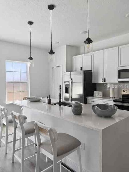 Furnished interior view inside a new home in , Dunnellon (Image 7).