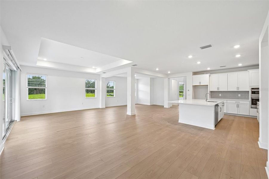 Spacious, unfurnished interior of a new home in Creeks Edge at Twin Rivers, Parrish (Image 19).