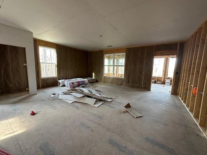 In-progress construction of a new home in , Summerville, GA (Image 7).