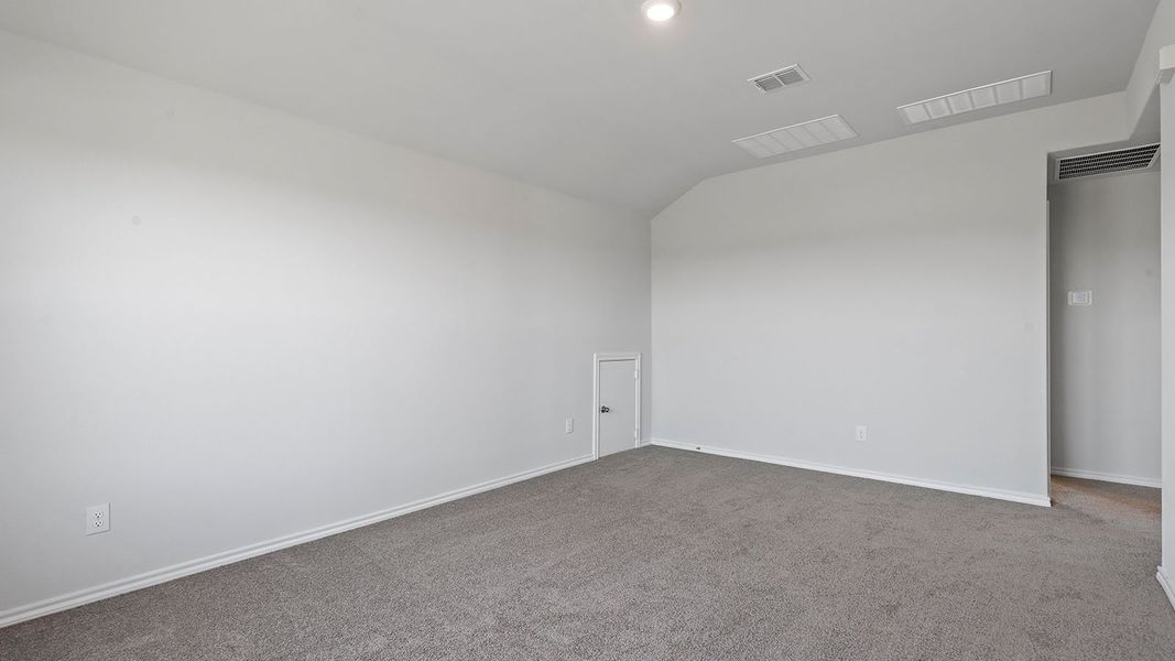 Spacious, unfurnished interior of a new home in Springhill South, Boyd (Image 27). Spacious, unfurnished interior of a new home in Springhill South, Boyd (Image 27).