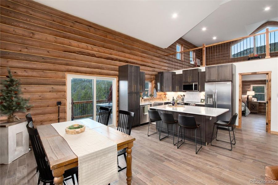 Furnished interior view inside a new home in , Idaho Springs (Image 18).